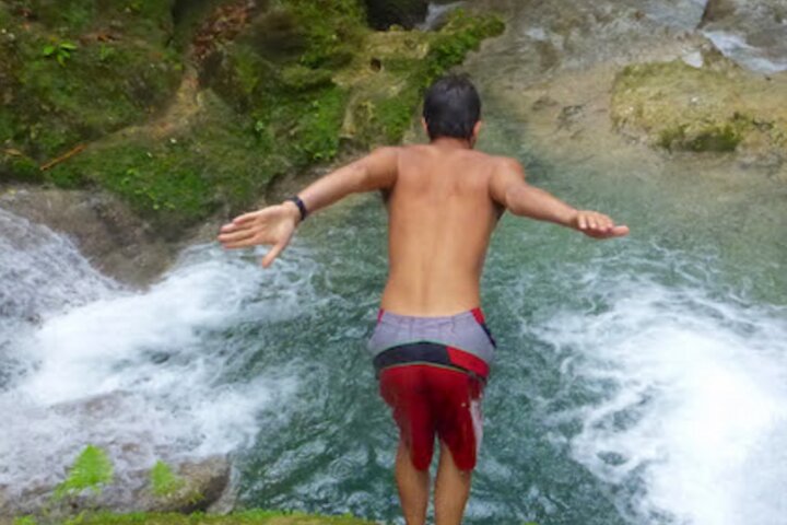 Dunn's River Falls, Blue Hole, Bamboo Rafting, Horseback Combo - Image 1