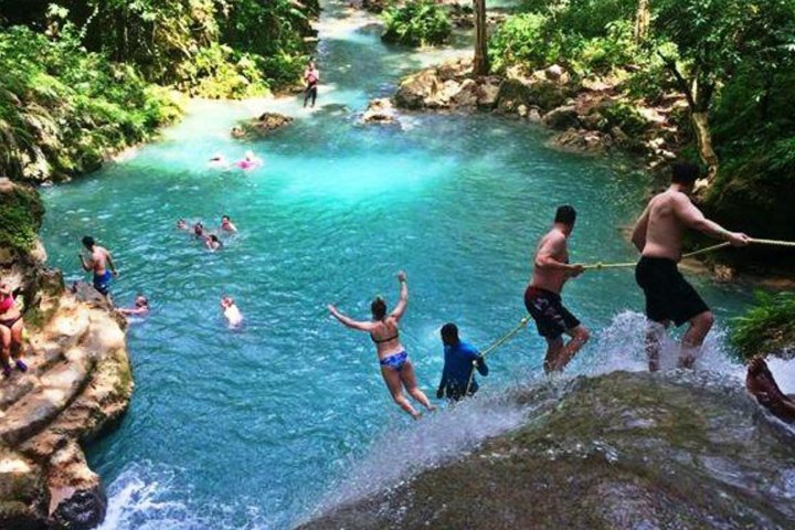 Dunn's River Falls & Blue Hole Combo Tour from Ocho Rios - Image 1