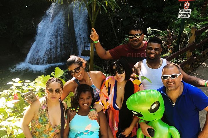 "Explore Scenic Tropical Waterfalls at Blue Hole"  - Image 3