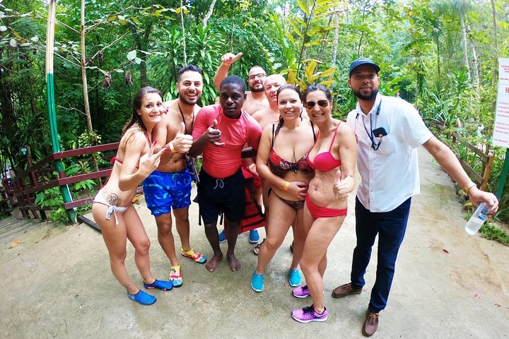 "Explore Scenic Tropical Waterfalls at Blue Hole"  - Image 2