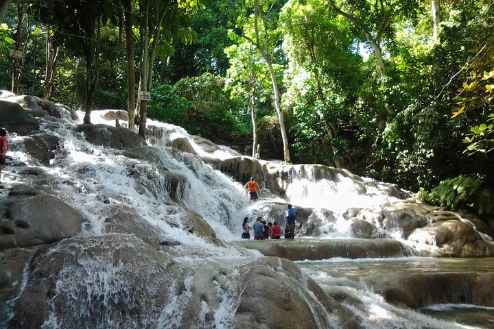 Half-Day Dunn's River Falls, Blue Hole Tour with River Tubing from Ocho Rios - Image 2