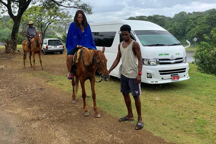 Montego Bay to Horse Back Riding, River Tubing, Blue Hole Falls - Image 1