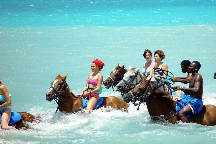 Ocho Rios Action Pack Water Excursion (Blue Hole, Tubing & Horseback Riding) - Image 1