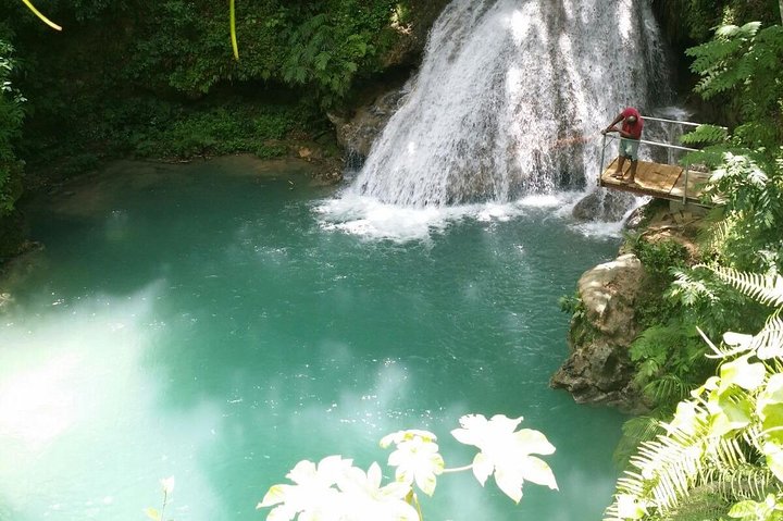 Private Blue Hole Guided Tour from Ocho Rios with Zipline Ride - Image 1