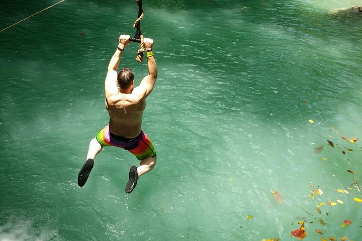 Private Blue Hole Guided Tour from Ocho Rios with Zipline Ride - Image 4