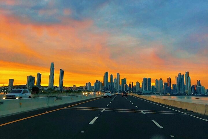 Experience a Family or Romantic Sunset riding a Convertible Car - Image 2