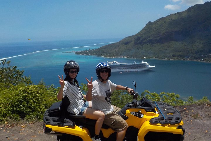 Grand Tour Quad 3h30 Quad excursion in Moorea (single or two-seater) - Image 4