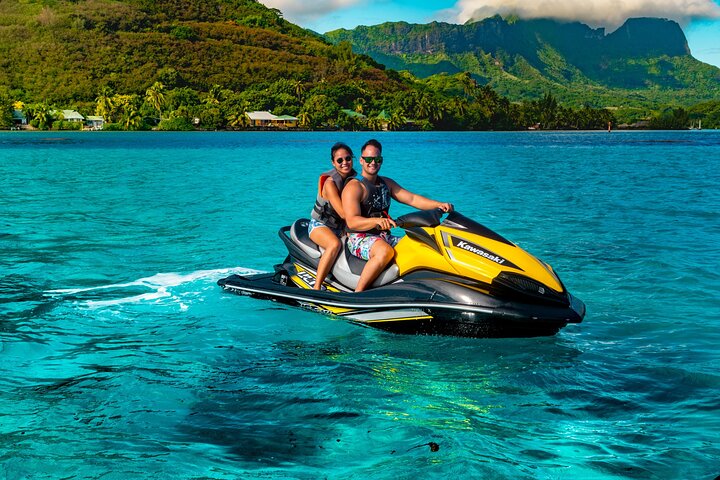 Moorea Solo or Twin 3 hours Jet Ski Tour - Image 1