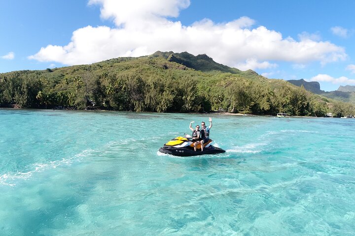 Moorea Solo or Twin Island Tour Jet Ski - Image 3