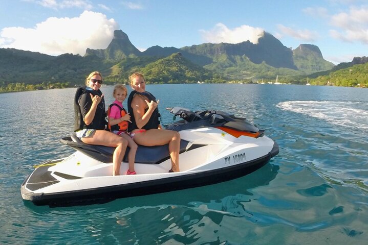 Moorea Solo or Twin Island Tour Jet Ski - Image 2
