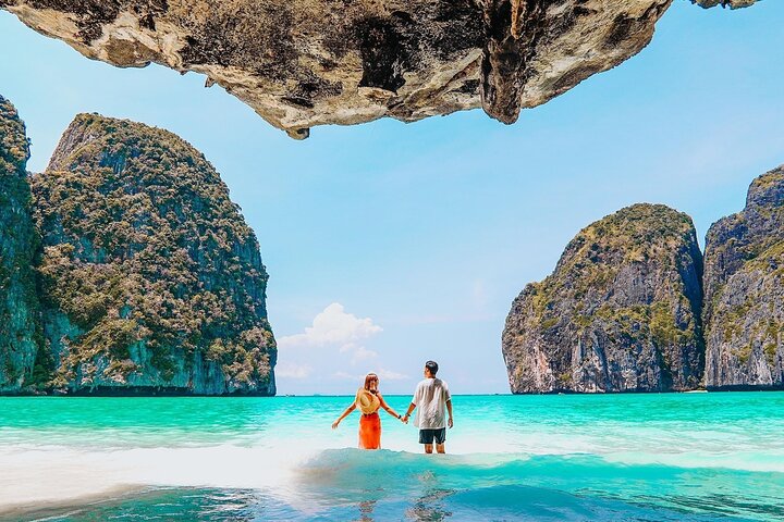 Full Day- Phi Phi Island & Maya Bay Snorkeling in Phuket by Speedboat - Image 1
