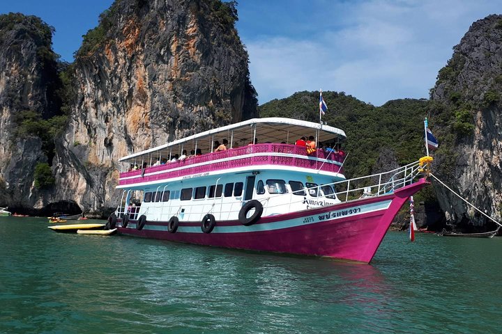 Phang Nga Bay Sea Cave Canoeing & James Bond Island w/ Buffet Lunch by Big Boat - Image 2