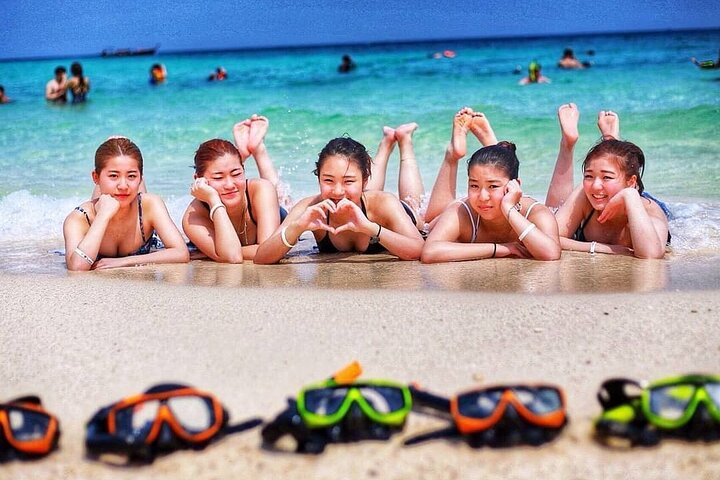 Phi Phi & Khai Islands Snorkeling Trip w/ Lunch and Fins by Speedboat  - Image 2