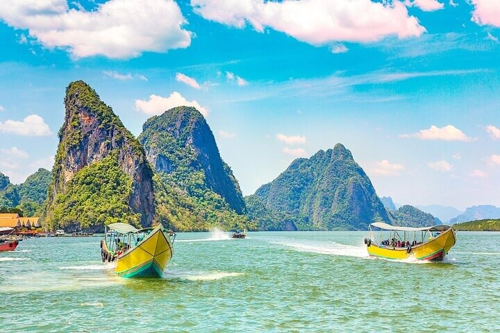 Private James Bond Island Canoeing Long-tail Boat Tour w/ Lunch - Image 1