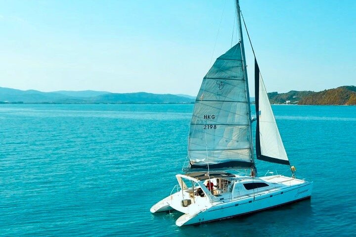 Racha and Coral Islands with Sunset at Promthep Cape by Catamaran Yacht - Image 1