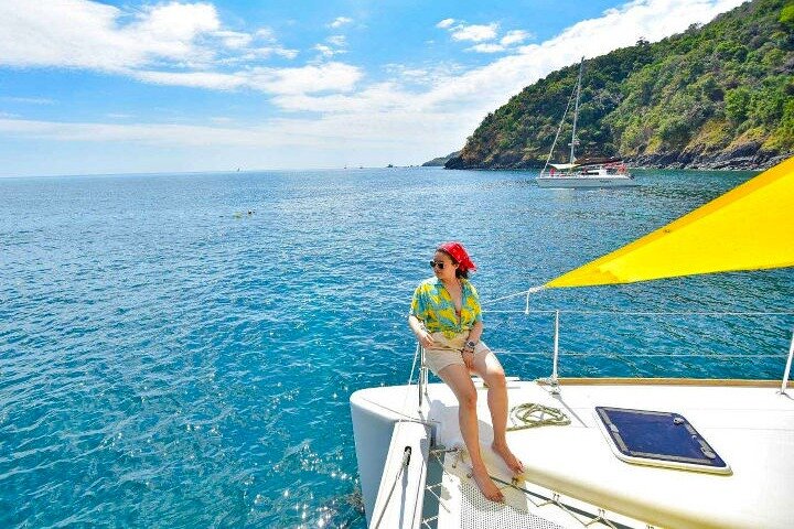 Racha and Coral Islands with Sunset at Promthep Cape by Catamaran Yacht - Image 2