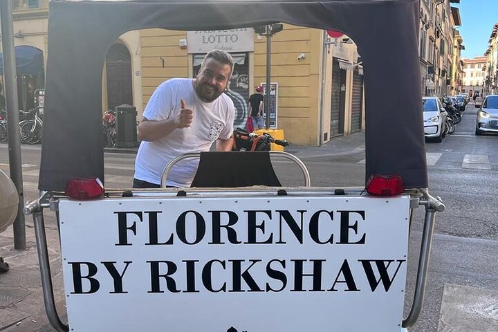 Florence city guided tour by rickshaw - Image 3