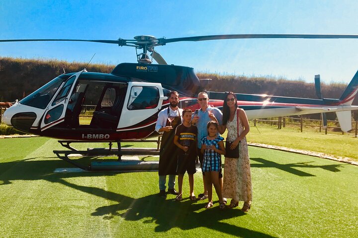 Private Helicopter Wine Tour with Pickup in Italy - Image 2