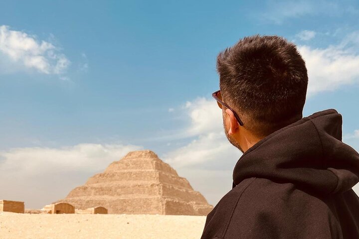 Giza Pyramids and Sakkara Private Day Tour from Port Said - Image 1