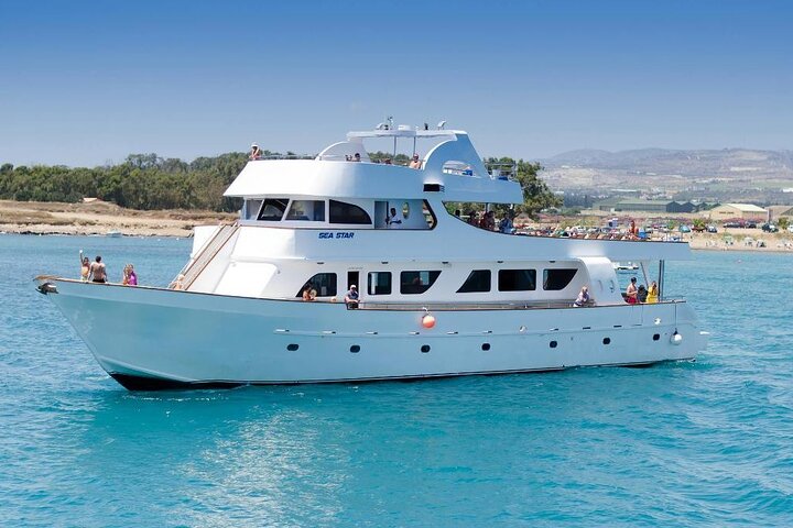 6 Hour Sea Star Cruise in Paphos Coastline - Image 1