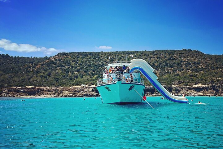Blue Lagoon trip with slide,live guitarist & transfer from Paphos - Image 1