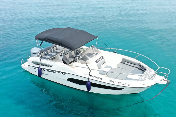 Exclusive line 225hp, self drive boat Karnic SL701 8.0m - Image 2