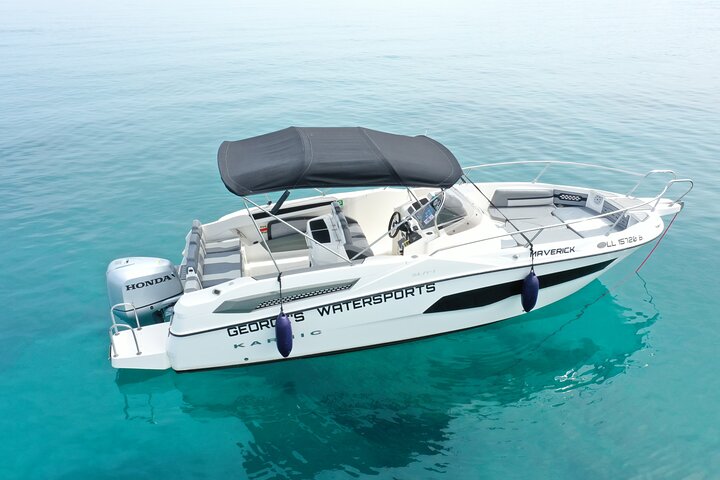 Exclusive line 225hp, self drive boat Karnic SL701 8.0m - Image 3