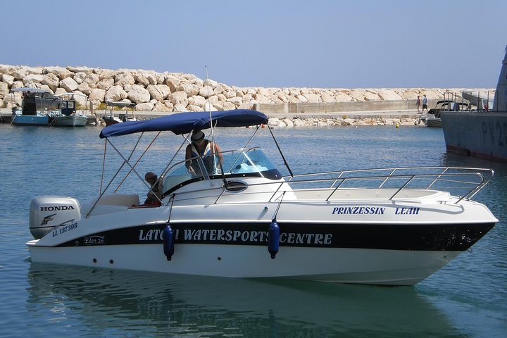 Luxury 250HP Self-Drive Speedboat Rental in Latchi - Image 3