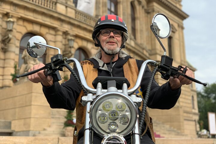 Live guided 120 min Electric Trike & e-Scooter Tour of Prague - Image 1