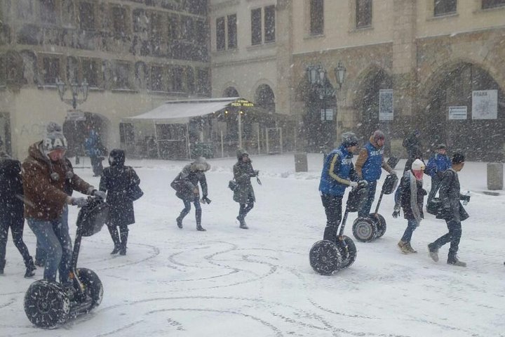 PRIVATE Live-Guided WINTER Segway tour of Prague, 60 min - Image 1
