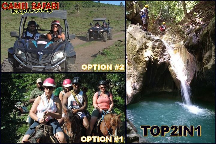 Puerto Plata: Damajagua waterfalls + Horseback riding( TOP2IN1) - Image 2