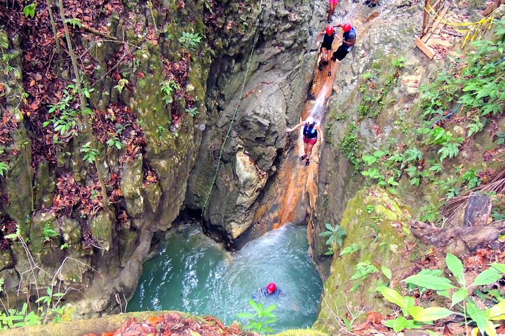 Puerto Plata: Damajagua waterfalls + Safari buggy + Horseback riding (TOP3IN1) - Image 1