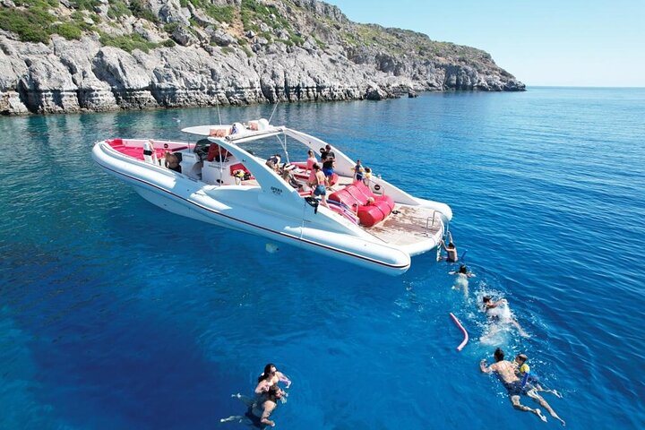 4 Hour Beach Tour with Meal and Unlimited Drinks in Rhodes - Image 1