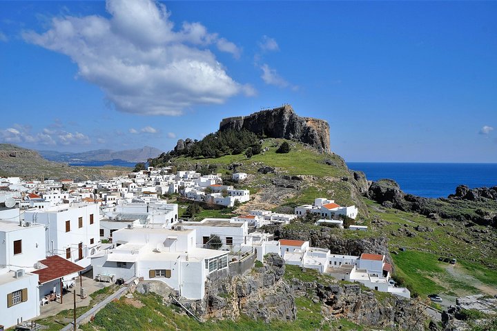 BEST OF LINDOS & RHODES - PRIVATE TOUR - SHORE EXCURSION - HALF DAY - 4 People - Image 1
