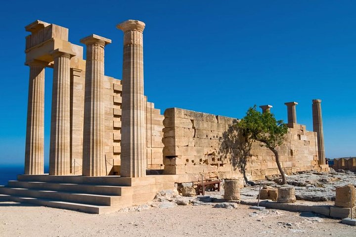 BEST OF RHODES & LINDOS - FULL DAY GUIDED PRIVATE GROUP TOUR - up to 19 people - Image 1