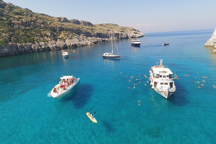 Cruiseship Special | VIP Yacht Trip | Rhodes to Lindos via 3 best beaches - Image 5