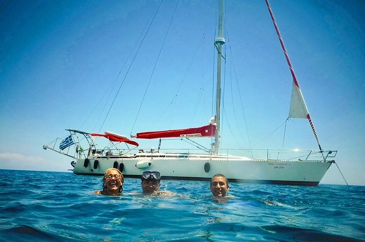 Day Cruise by a Sailing Yacht to the most beautiful bays or Rhodes (Small Group) - Image 1