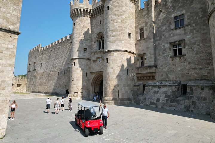 Guided Private Golf Cart Tour in Old Town of Rhodes - Image 1