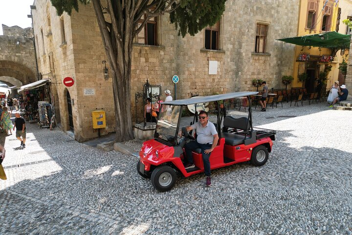 Guided Private Golf Cart Tour in Old Town of Rhodes - Image 3