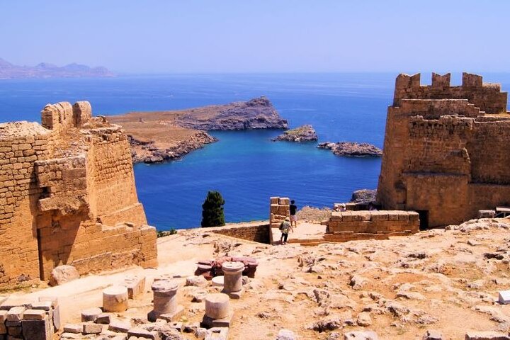 HIGHLIGHTS of RHODES & LINDOS + LUNCH STOP - PRIVATE CAR up to 4 people - Image 1