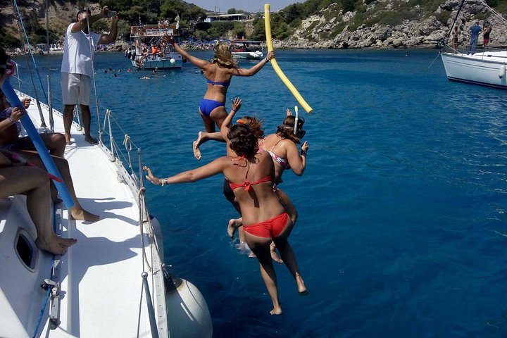 Private Coast to Coast Sailing Trip from Rhodes City  - Image 3