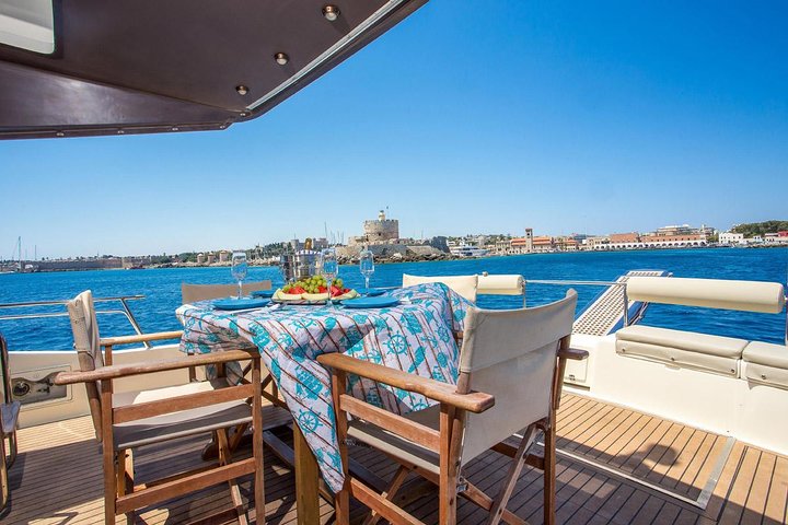 Private Yacht Trip from Rhodes to Symi island or Lindos on a luxury yacht - Image 4
