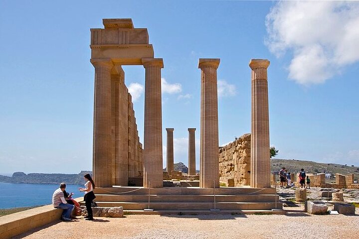 Rhodes Medieval town and Lindos Acropolis guided tour with Minibus . - Image 1