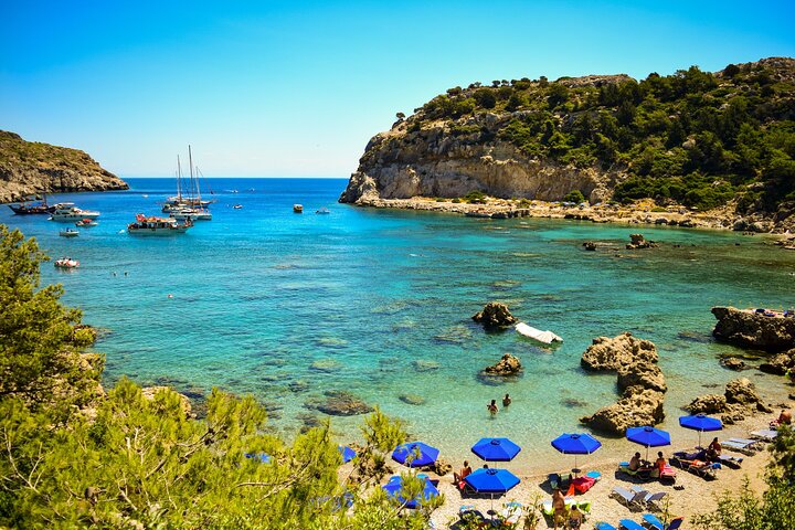 Rhodes to Anthony Quinn E-Bike & Snorkelling Tour - Image 2