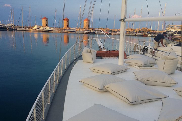 Sunset Cruise with a Swimming Stop at Kalithea Bay - Image 1