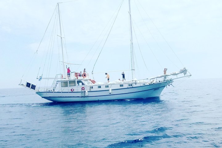 Sunset Cruise with a Swimming Stop at Kalithea Bay - Image 3