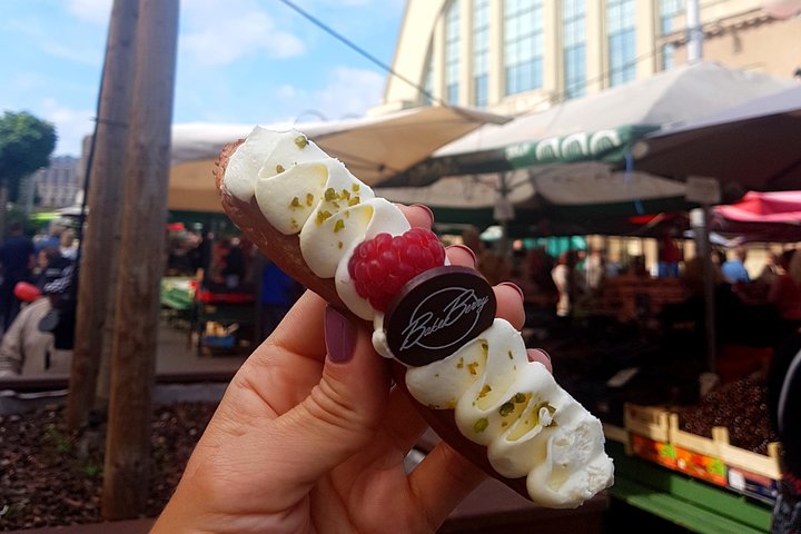 Delicious Food Tasting Adventure in Riga Central Market - Image 1