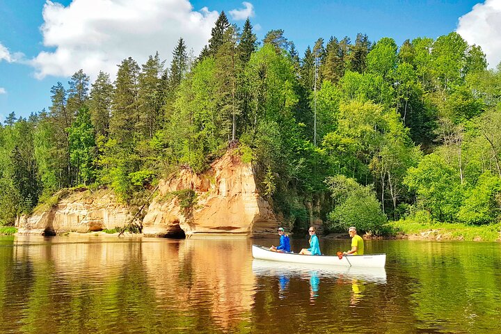 One-Day Kayaking Trip in Gauja River Valley - Image 1