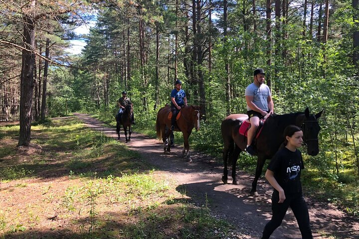 Private Horse Riding on the Beach in Riga - Image 3