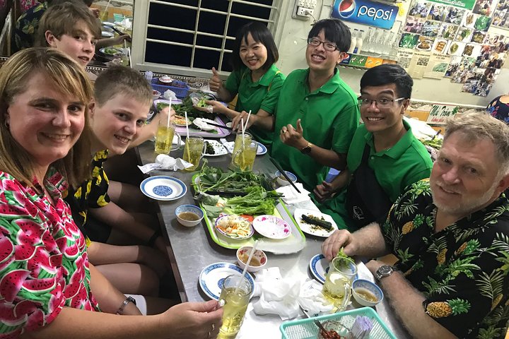 Private Saigon Night Food Tour by Scooter - Image 1